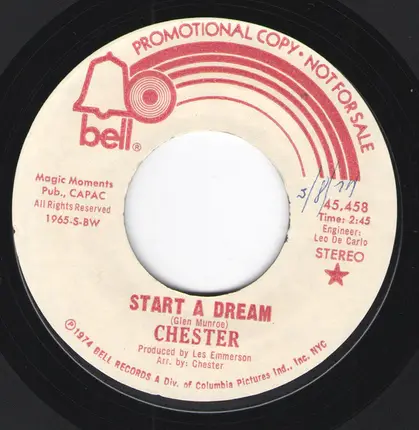 Chester - Start A Dream