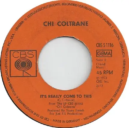 Chi Coltrane - Go Like Elijah