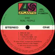 LP - Chic - Real People - OBI + Insert