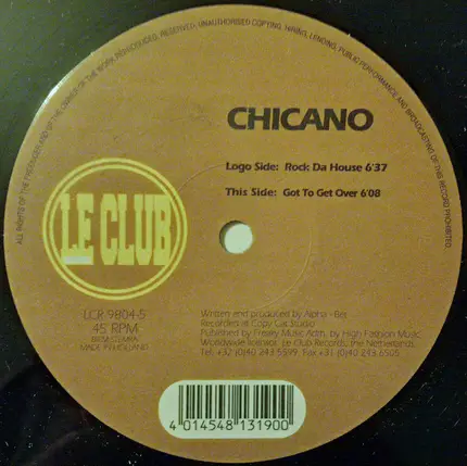 Chicano - Rock Da House