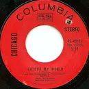7inch Vinyl Single - Chicago - Make Me Smile / Colour My World