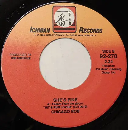 Chicago Bob - Hit And Run Lover