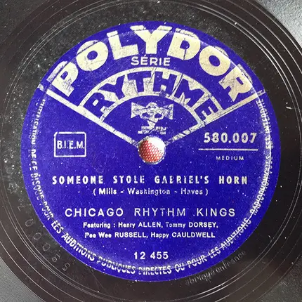 Chicago Rhythm Kings - Margie / Someone Stole Gabriels Horn