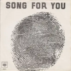 Chicago - Song For You