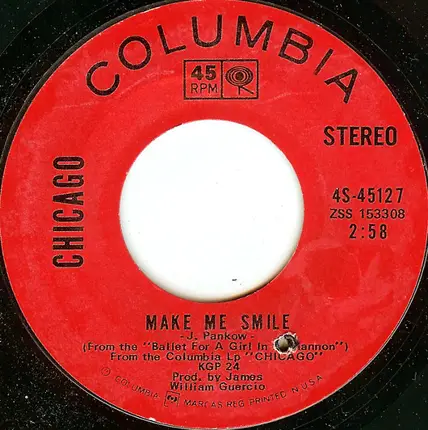 Chicago - Make Me Smile