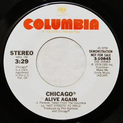 Chicago - Alive Again
