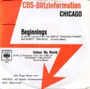 7inch Vinyl Single - Chicago - Beginnings / Colour My World