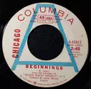 7inch Vinyl Single - Chicago - Beginnings / Colour My World - promo