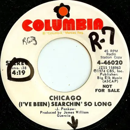 Chicago - (I've Been) Searchin' So Long