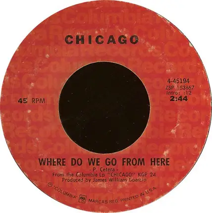 Chicago - 25 Or 6 To 4