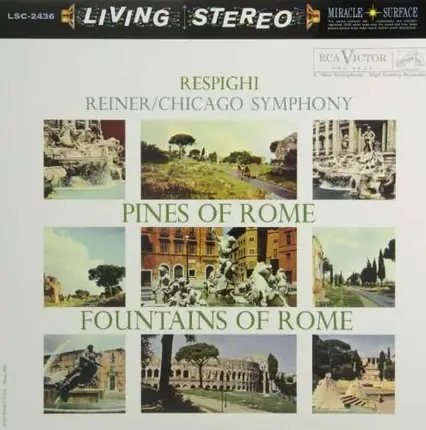Chicago Symphony Orchestra / Fritz - Respighi: Pines Of Rome & Fountains Of Rome (200g-