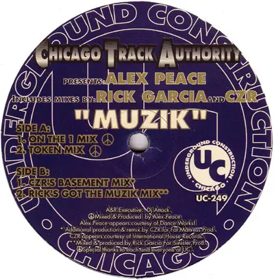 Chicago Track Authority Presents Alex Peace - Muzik