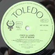LP - Chick Corea & Lionel Hampton - Live At Midem
