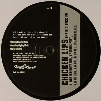 Chicken Lips - The Big Legs