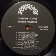 LP - Chickie Williams - Fireside Songs