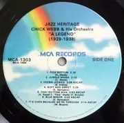 LP - Chick Webb - A Legend (1929 - 1936)