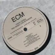 LP - Chick Corea , Miroslav Vitous , Roy Haynes - Trio Music, Live In Europe - Promo
