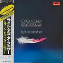 LP - Chick Corea , Return To Forever - Light As A Feather - OBI + Insert