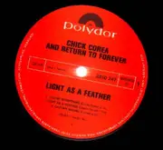 LP - Chick Corea, Return To Forever - Light As A Feather