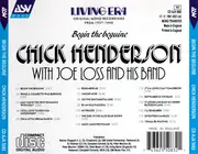 CD - Chick Henderson - Begin The Beguine - Mono