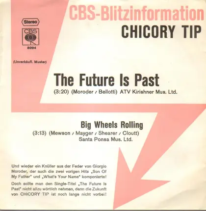 Chicory Tip - The Future Is Past