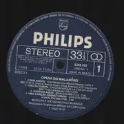 Double LP - Chico Buarque - Ópera Do Malandro - Gatefold / +Insert