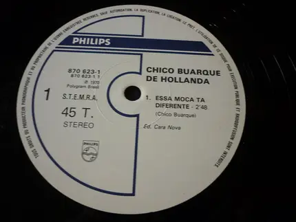 Chico Buarque - Essa Môça 'Tá Diferente