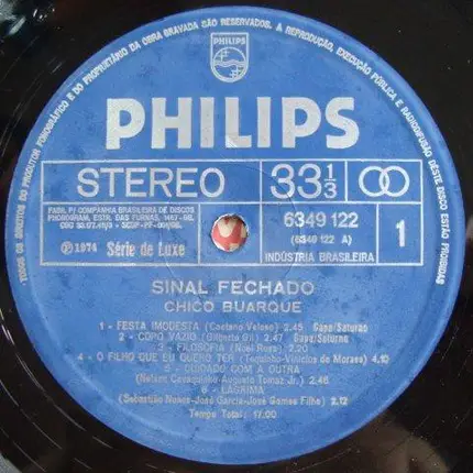 Chico Buarque - Sinal Fechado