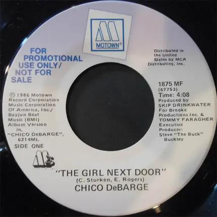 Chico DeBarge - The Girl Next Door