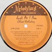 LP - Chico Holiday - Just As I Am
