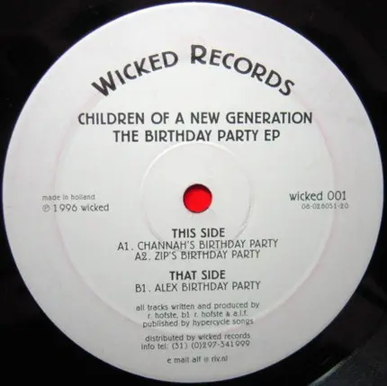 Children Of A New Generation - The Birthday Party EP