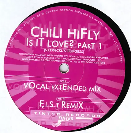 Chili Hi Fly - Is It Love? (Part 1)