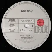 12inch Vinyl Single - Chin-Chat - Desire For Love