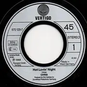 7inch Vinyl Single - China - Hot Lovin' Night