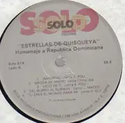 LP - Chino Joa, Expi Pou, Joseito Mateo, a.o. - Estrellas de Quisqueya - Homenaje a Republica Dominica