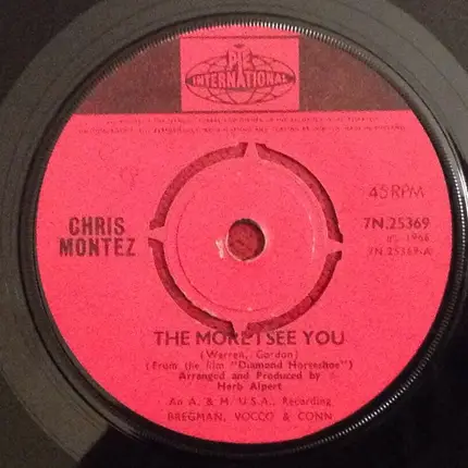 Chris Montez - The More I See You