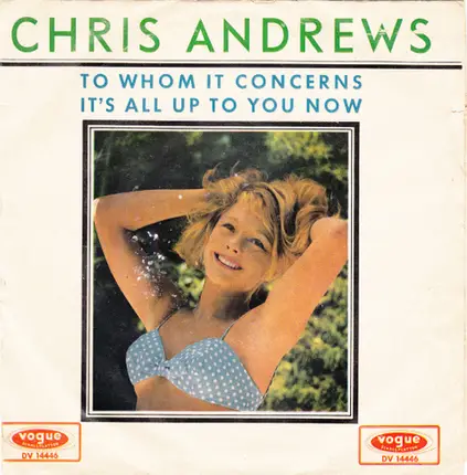 Chris Andrews - To Whom It Concerns