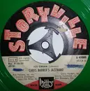 7inch Vinyl Single - Chris Barber's Jazz Band - Ice Cream / Down By The Riverside - Green Vinyl
