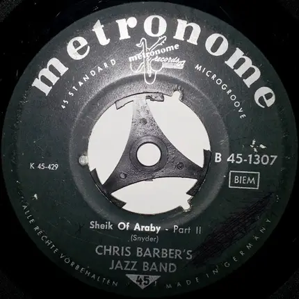 Chris Barber's Jazz Band - Sheik Of Araby
