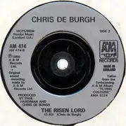7inch Vinyl Single - Chris de Burgh - Missing You / The Risen Lord - Silver Injection Labels