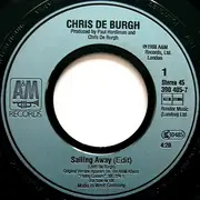 7inch Vinyl Single - Chris De Burgh - Sailing Away