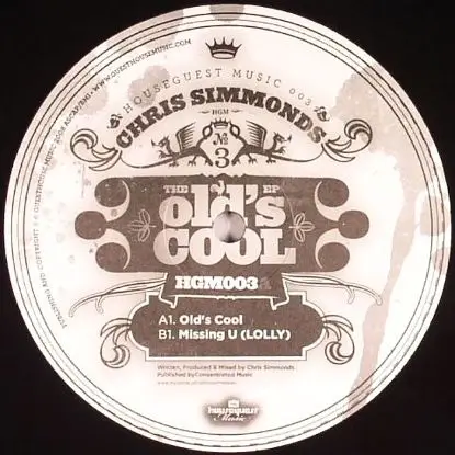 Chris Simmonds - Olds Cool Ep