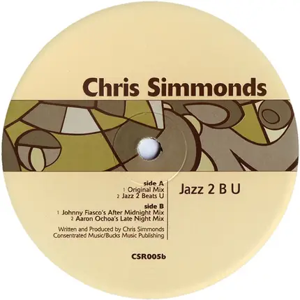 Chris Simmonds - Jazz 2 B U