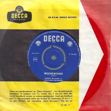 Christa Williams - Irgendwoher