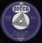 7inch Vinyl Single - Christa Williams U. Jo Roland - Himmelblaue Serenade / Oh, Das Wär Schön