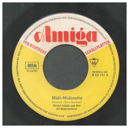 Christel Schulze - Midi-Midinette