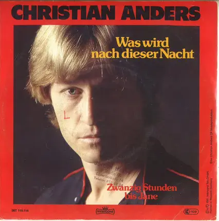 Christian Anders - Was Wird Nach Dieser Nacht