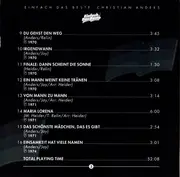 CD - Christian Anders - Einfach Das Beste