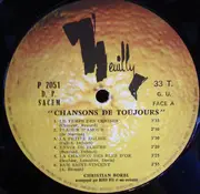 LP - Christian Borel Accompagné Par Mario Bua Et Son Orchestre - Chansons De Toujours