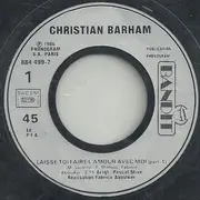 7inch Vinyl Single - Christian Barham - Laisse Toi Faire L'amour Avec Moi